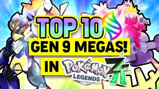 10 NEW MEGAS I want to see in Pokemon Legends ZA! (Paldea Edition)