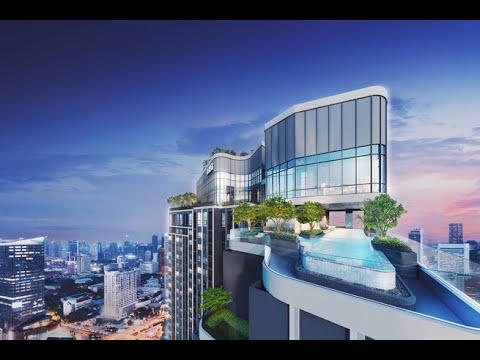 New High-Rise Luxury Condos with Two Towers and Great Facilities in Central Location at Chula/Sam Yan