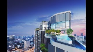 New High-Rise Luxury Condos with Two Towers and Great Facilities in Central Location at Chula/Sam Yan