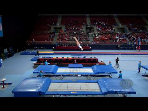 MAKSHTAROVA Sviatlana (AZE) - 2017 Trampoline Worlds, Sofia (BUL) - Qualification Trampoline Routin