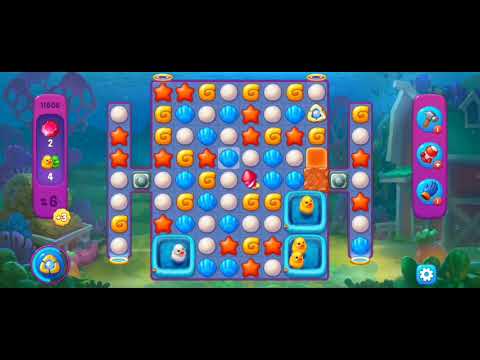 Fishdom Super Hard Level 11608 (with Double Lightning Booster) @choraelmin