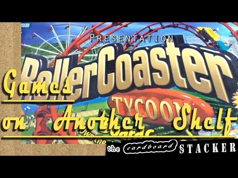 RollerCoaster Tycoon - Games on Another Shelf - Review by The Cardboard Stacker
