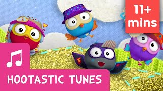 Daytime Songs Compilation 11+ minutes | Hootastic Tunes by Giggle and Hoot | ABC Kids