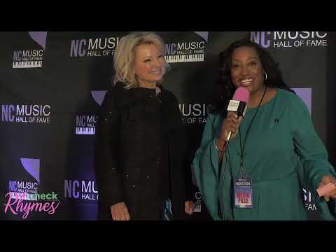 Interview with Janet Paschal on the red carpet at the NC Music Hall of Fame Inductions 2022