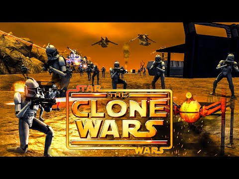 Full-Scale Clone Trooper Invasion of Atraken - STAR WARS: The Clone Wars | Cinematic Fan Film
