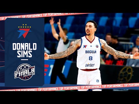 TOP PERFORMANCE - Donald Sims (34 points) Highlights vs. QUIMSA