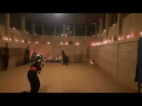 Preksha Pandey Gada sequence at kalarigram 