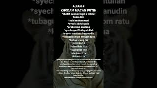 Download lagu Ajian 4 khodam macan putih #khodammacanputih mp3