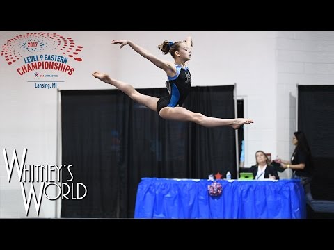 Whitney Bjerken | Level 9 Gymnastics Eastern Championships Video