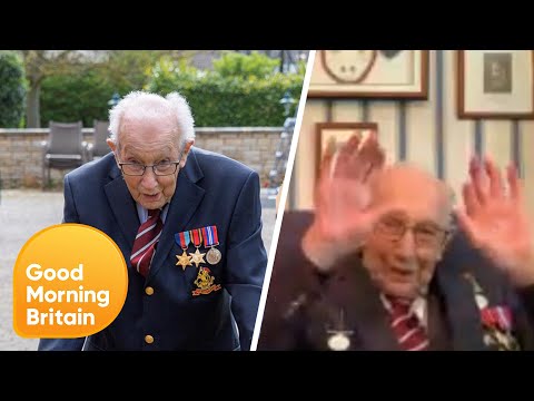Colonel Tom Moore Turns 100! Happy Birthday! | Good Morning Britain