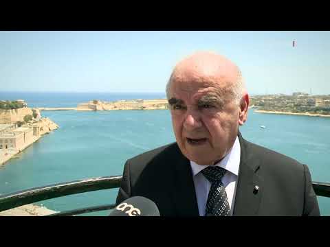 IL-PRESIDENT IRLANDIŻ IMPRESSJONAT BL-ISTORJA TA’ MALTA