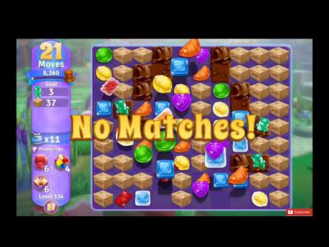 Wonka's World of Candy Level 134 NO BOOSTERS - A S GAMING