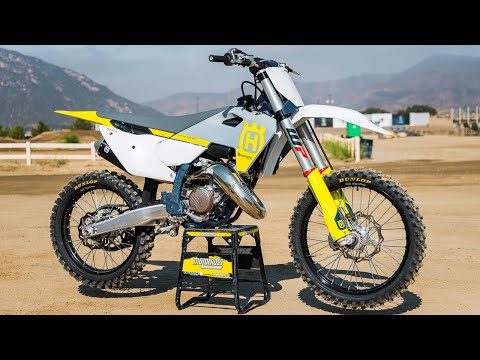 First Ride 2023 Husqvarna TC125 2 Stroke Fuel Injected & Electric Start! - Motocross Action Magazine