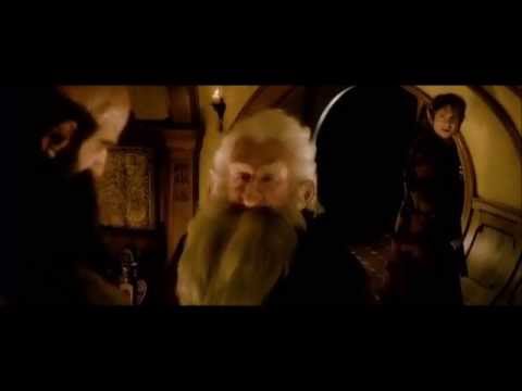 Hobbit Bilbo Baggins meet the Dwarves