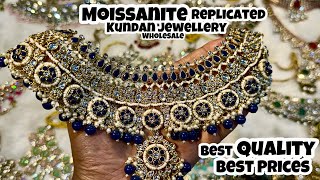 Artificial Jewellery Wholesale Market SadarBazar Delhi | Moissanite Replicated Kundan Bridal Jewelry