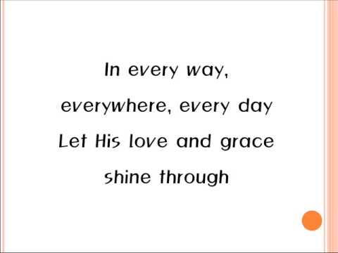 I wanna be like Jesus