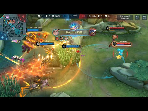 BEST OFFLANER !! SILVANA BURST DAMAGE - MOBILE LEGENDS