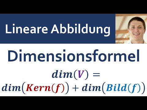 📘 Lineare Abbildungen 15 |  Dimensionsformel für lineare Abbildungen mit Übung