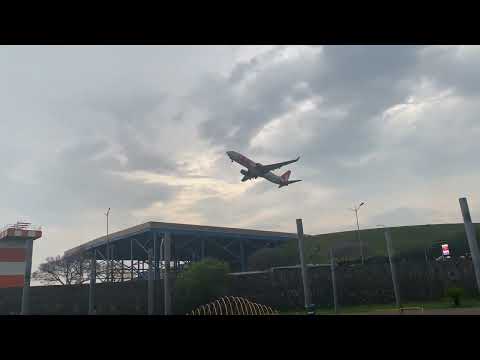 Decolagem B737 GOL - Pracinha Congonhas São Paulo - 09/10/2023