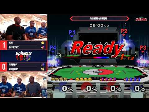 Smashville 7 - Iori & DaShizWiz vs. GHQ | Kels & Viperboy - SSBM - Winners Quarters