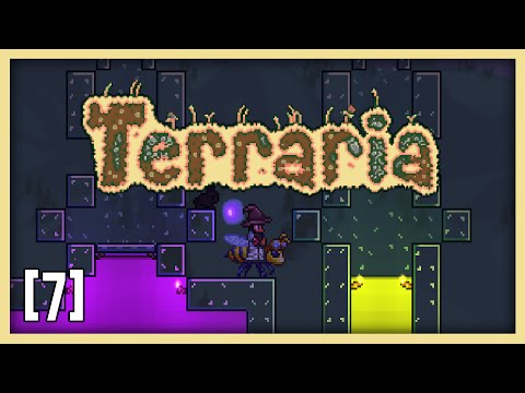 Terraria 1.3 Expert Mage Class Let's Play Part 7 - Queen Bee | 1.3.2 Mage Playthrough
