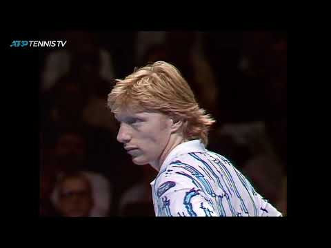 Masters 1990 SF Agassi vs Becker