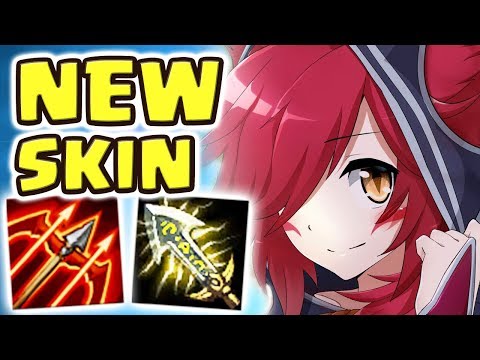 NEW SKIN!! SWEETHEART XAYAH JUNGLE SPOTLIGHT | 100% CRIT RAMPAGE | THE DAMAGE IS INSANE - Nightblue3