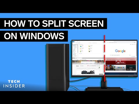 how to split my screen in windows 10 how to split my screen in windows 10