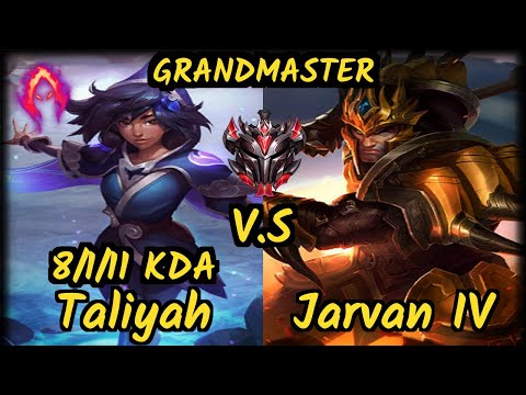 GGSA Hard (TALIYAH) vs JARVAN IV - 8/1/11 KDA JUNGLE GAMEPLAY - NA Ranked GRANDMASTER