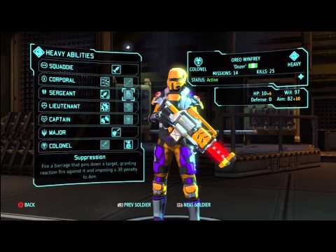 XCOM: Enemy Within -  Heavy Class Guide and Skills walkthrough/tutorial/tips