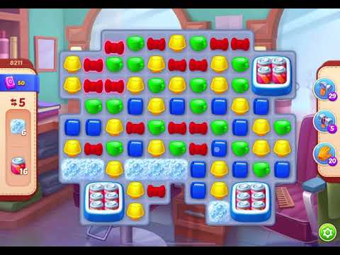 HomeScapes Level 8211 no boosters (17 moves)