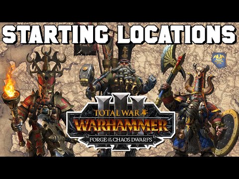 Chaos Dwarf Lord Starting Locations REVEALED (RoC & Immortal Empires)
