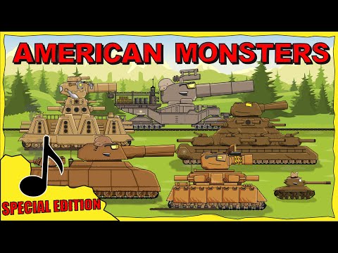 American Monsters - Cartoons about tanks