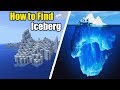 How to Find an Iceberg | Minecraft PE How to Find an Iceberg | Minecraft PE