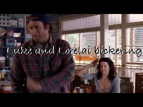 Luke and Lorelai Bickering |Gilmore Girls Out of Context|