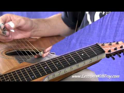 ROLLIN' & TUMBLIN' BLUES - Open D Weissenborn Lesson by Troy