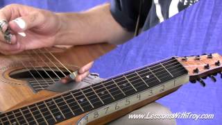 ROLLIN' & TUMBLIN' BLUES - Open D Weissenborn Lesson by Troy