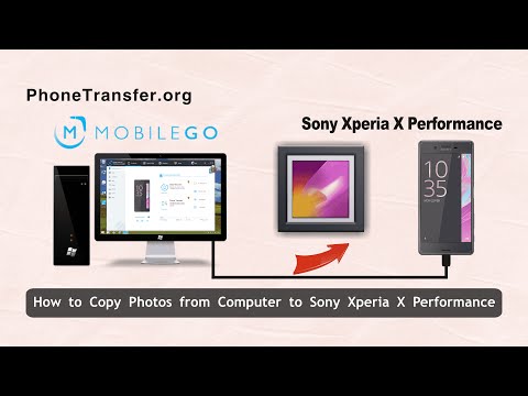 How to Copy Photos from Computer to Sony Xperia X Performance, Import Pictures to Xperia X