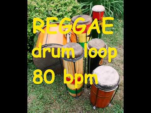 Reggae Drum loop #1 - 80 bpm