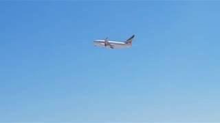 preview picture of video 'ET 373-700 TAKING OFF AT HARGEISA AIRPORT'