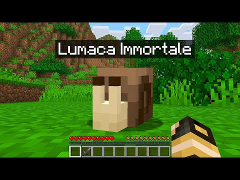 NON PUOI SCAPPARE DALLA LUMACA IMMORTALE SU MINECRAFT!