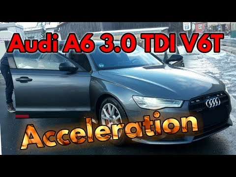 Audi A6 3.0 TDI V6T Competition Acceleration