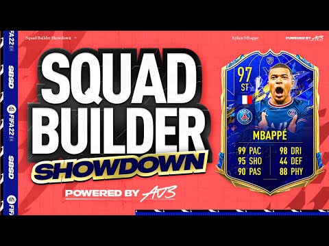 Fifa 22 Squad Builder Showdown!!! TEAM OF THE YEAR MBAPPE!!!
