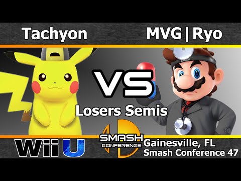 Tachyon (Pikachu & Duck Hunt) vs. MVG|Ryo (Little Mac) - SSB4 Losers Semis - SC47