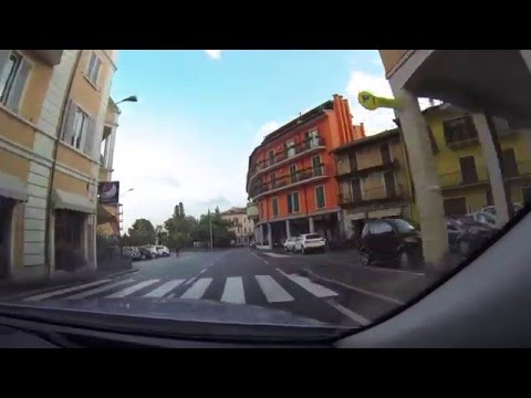 Road from Milan to Stresa