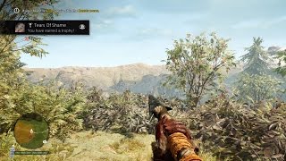 Far Cry® Primal Tears Of Shame Trophy & Rare Stripe Wolf Tamed