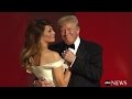 President Trump, First Lady Melania's First Dance