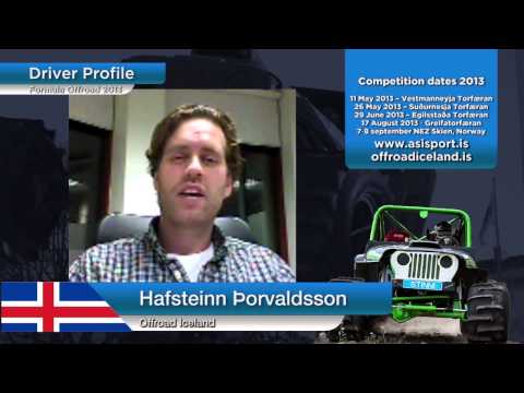 Offroad Iceland - Hafsteinn Þorvaldsson - Formula Offroad Driver Profile #5 2013