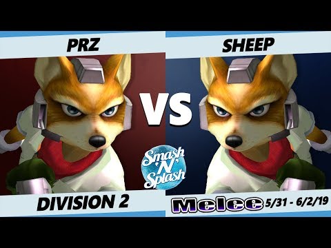 SNS5 SSBM - PRZ (Fox) Vs. Sheep (Fox) Smash Melee Tournament Division 2