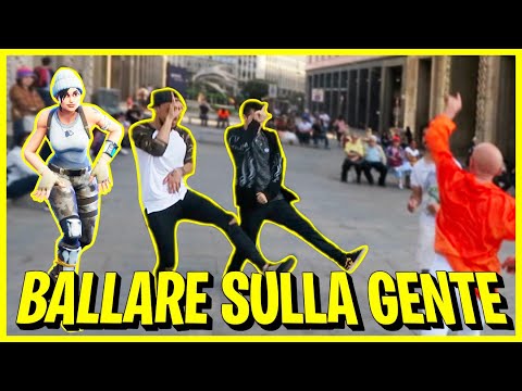 TI BALLO IN FACCIA FORTNITE sulla gente